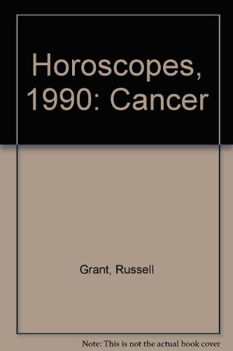 Horoscopes, 1990: Cancer (9780352325099) by Russell Grant