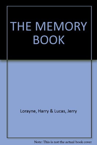 Stock image for THE MEMORY BOOK for sale by Goldstone Books