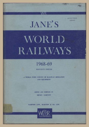 9780354000529: Jane's World Railways 1969-70