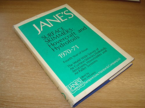 Jane's Surface Skimmer Systems. Hovercraft and Hydrofoils. Aus der Reihe: Janes Yearbooks.