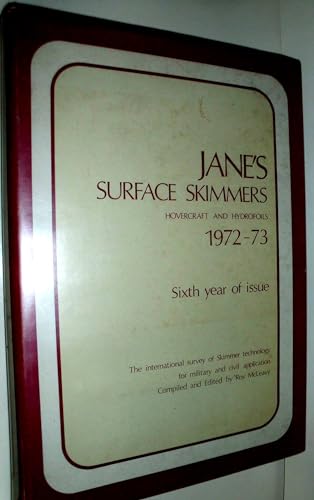 9780354000994: Jane's Surface Skimmers 1972-73: Hovercraft and Hydrofoils