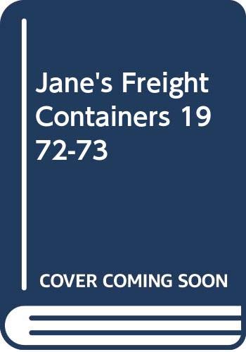 9780354001038: Jane's Freight Containers 1972-73