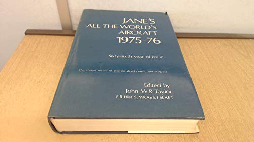 9780354005210: Jane's all the World's Aircraft 1975-76