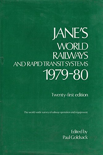 Imagen de archivo de Jane's World Railways a la venta por Hay-on-Wye Booksellers