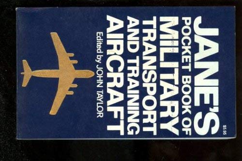 9780354010825: Jane's Pocket Book of Military Transport and Training Aircraft