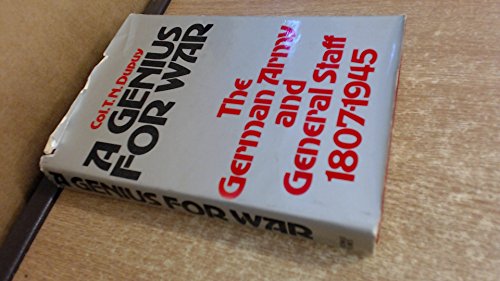 9780354010849: Genius for War: German Army, 1807-1945