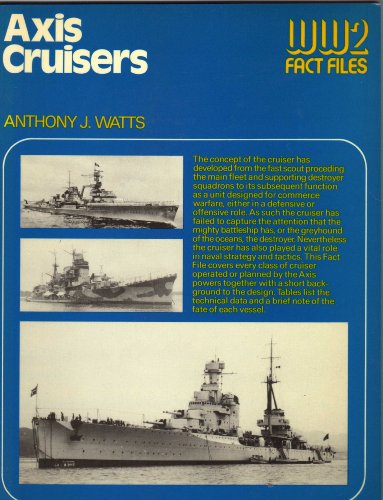 Imagen de archivo de Axis Cruisers (World War Two Fact Files) a la venta por WorldofBooks