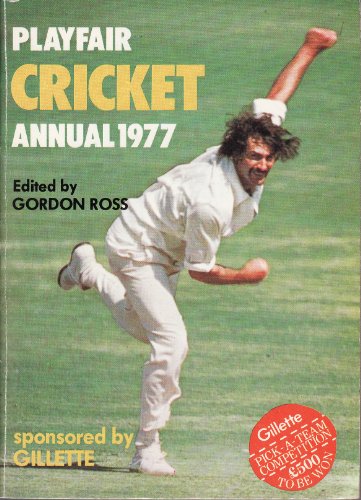 Beispielbild fr Playfair Cricket Annual 1977 zum Verkauf von WorldofBooks