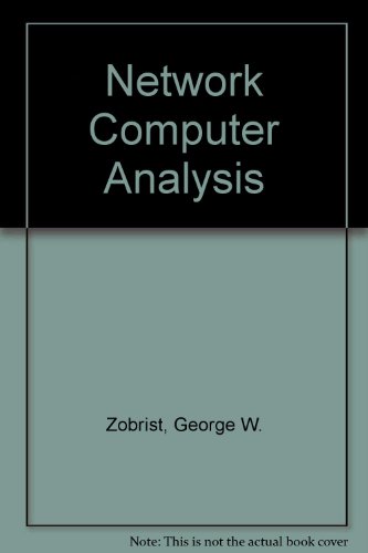 Stock image for Network Computer Analysis for sale by George Cross Books