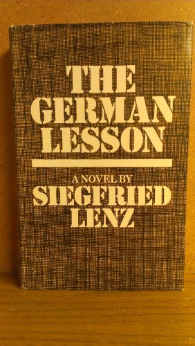 9780356036397: The German lesson