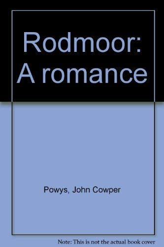 Stock image for Rodmoor. A Romance for sale by Clarendon Books P.B.F.A.