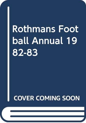 9780356078892: Rothmans Football Annual 1982-83
