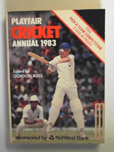 Beispielbild fr Playfair Cricket Annual 1983 zum Verkauf von WorldofBooks