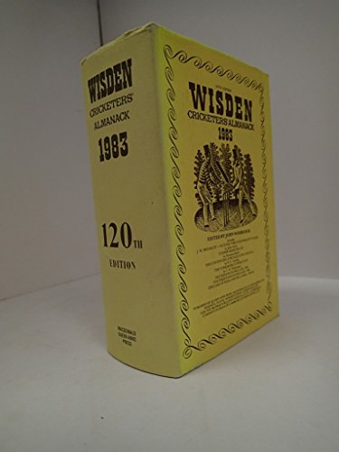 Beispielbild fr Wisden Cricketers' Almanack 1983. (120th edition) zum Verkauf von Goldstone Books