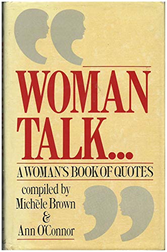 Stock image for Woman Talk for sale by AwesomeBooks