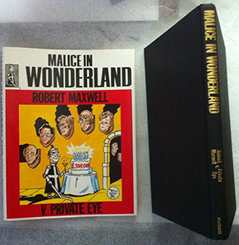 Beispielbild fr Malice in Wonderland zum Verkauf von WorldofBooks