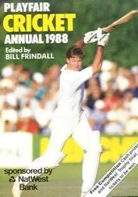 Playfair Cricket Annual 1988 - Frindall-bill-editor