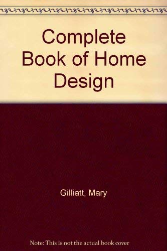 Beispielbild fr Complete Book Of Home Design zum Verkauf von WorldofBooks