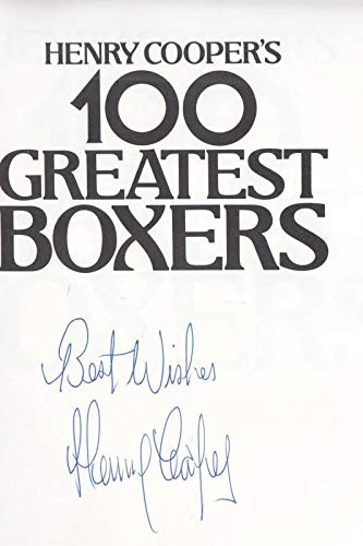 Beispielbild fr Henry Cooper's 100 Greatest Boxers zum Verkauf von WorldofBooks