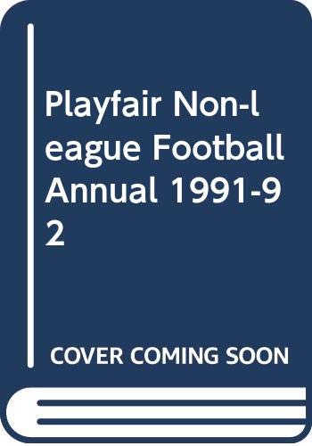 Stock image for Playfair Non-league Football Annual for sale by RIVERLEE BOOKS