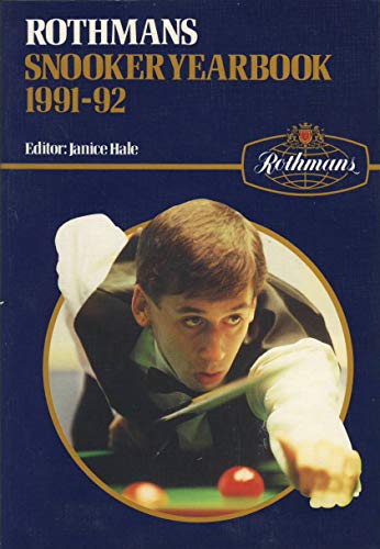 Imagen de archivo de Rothman Snooker Yearbook: 1991/1992 a la venta por GF Books, Inc.