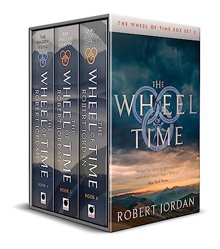 Stock image for The Wheel of Time Box Set 2: Books 4-6 (The Shadow Rising, Fires of Heaven and Lord of Chaos) (Wheel of Time Box Sets) for sale by SecondSale