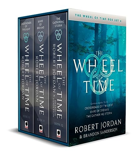 Beispielbild fr The Wheel of Time Box Set 4: Books 10-12 (Crossroads of Twilight, Knife of Dreams, The Gathering Storm) (Wheel of Time Box Sets) zum Verkauf von Monster Bookshop