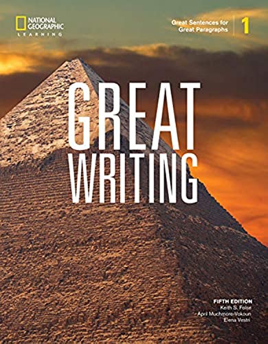Stock image for Great Writing 1: Great Sentences for Great Paragraphs (Great Writing, Fifth Edition) for sale by HPB-Red