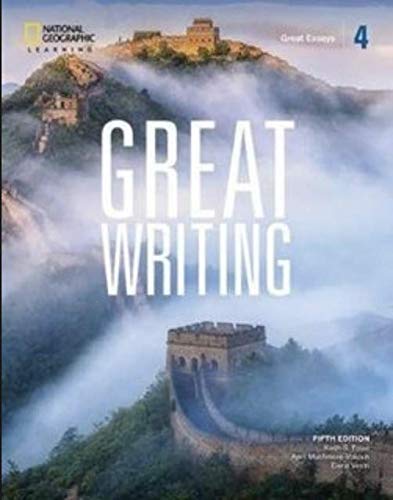 Stock image for Great Writing 4 (5th edition) Student Book with Online Workbook for sale by SecondSale