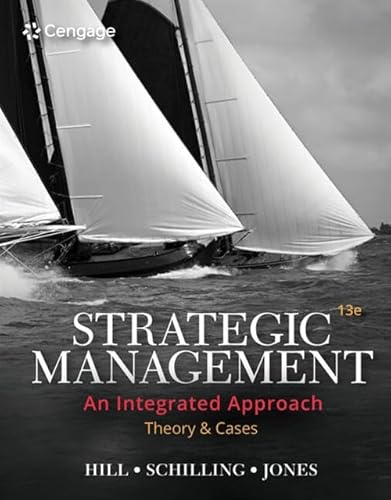 Stock image for Strategic Management: Theory & Cases: An Integrated Approach (MindTap Course List) for sale by Irish Booksellers