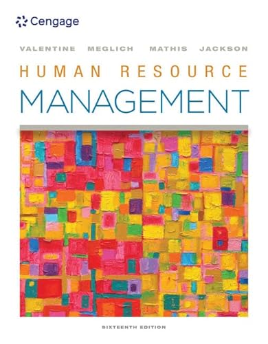 9780357033852: Human Resource Management