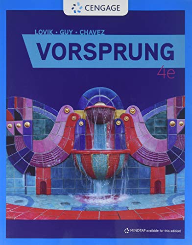 

Vorsprung: A Communicative Introduction to German Language and Culture