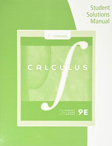 Beispielbild fr Student Solutions Manual Chapters 111 for StewartCleggWatsons Single Variable Calculus 9th zum Verkauf von Buchpark