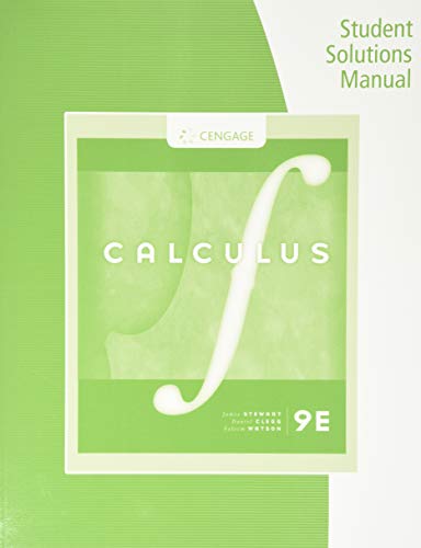 Stock image for Student Solutions Manual, Chapters 1-11 for Stewart/Clegg/Watson's Single Variable Calculus, 9th (Paperback) for sale by Grand Eagle Retail