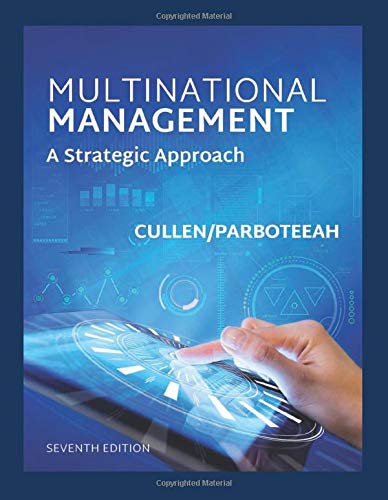 9780357045442: Multinational Management