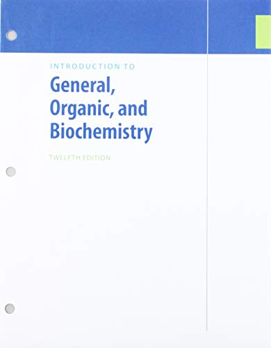 Beispielbild fr Bundle: Introduction to General, Organic and Biochemistry, Loose-leaf Version, 12th + OWLv2, 4 terms (24 months) Printed Access Card zum Verkauf von Textbooks_Source