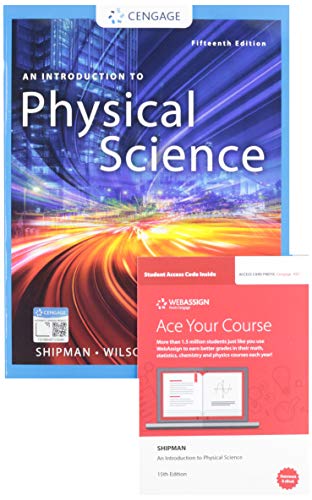 Stock image for Bundle: An Introduction to Physical Science, 15th + WebAssign, Single-Term Printed Access Card for sale by Palexbooks