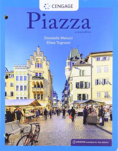 Stock image for Bundle: Piazza, Student Edition: Introductory Italian, Loose-Leaf Version, 2nd + MindTap, 4 terms Printed Access Card for sale by Textbooks_Source