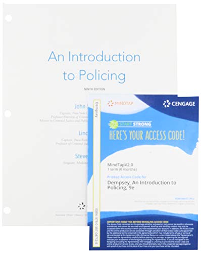 Imagen de archivo de Bundle: An Introduction to Policing, Loose-leaf Version, 9th + MindTapV2.0, 1 term Printed Access Card a la venta por BooksRun