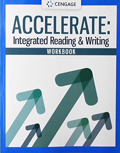 Imagen de archivo de Workbook for Accelerate: Integrated Reading and Writing a la venta por HPB-Red