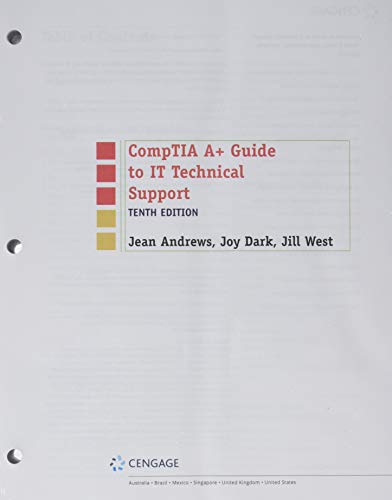 Beispielbild fr CompTIA A+ Guide to IT Technical Support, Loose-leaf Version (MindTap Course List) zum Verkauf von SecondSale