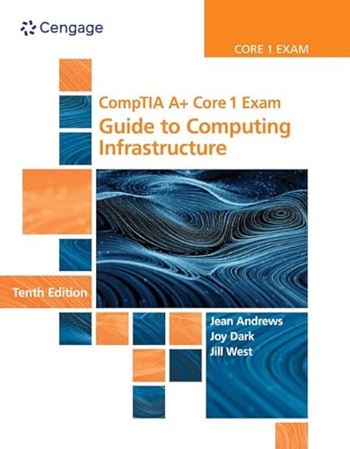 Beispielbild fr MindTap for Andrews/Dark/West's CompTIA A+ Core 1 Exam: Guide to Computing Infrastructure, 2 terms Printed Access Card zum Verkauf von Textbooks_Source