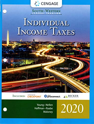 Stock image for Individual Income Taxes, 2020 Edition, Loose-leaf Version for sale by A Team Books