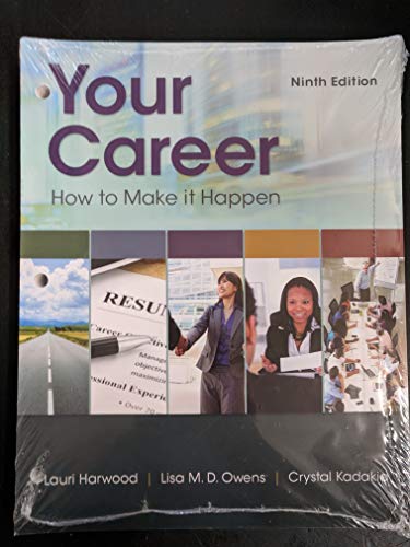 9780357110102: Your Career: How to make it happen