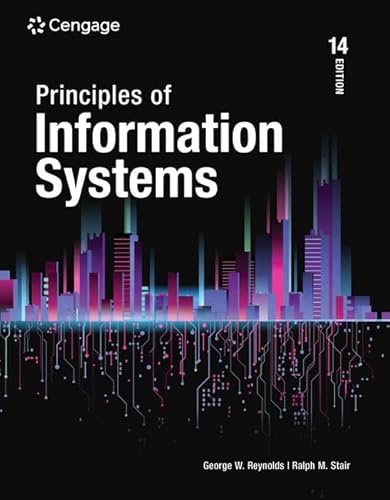 9780357112410: Principles of Information Systems