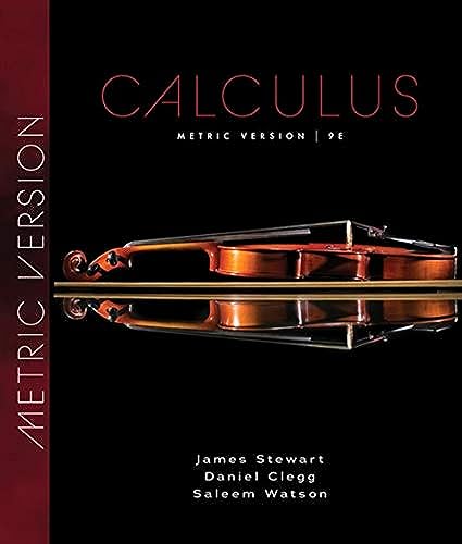 Stock image for Calculus, International Metric Edition 9 Revised edition for sale by GreatBookPrices