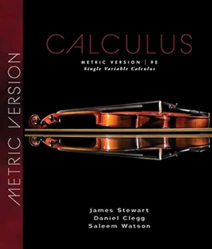 Stock image for Single Variable Calculus, International Metric Edition 9 Revised edition for sale by GreatBookPrices