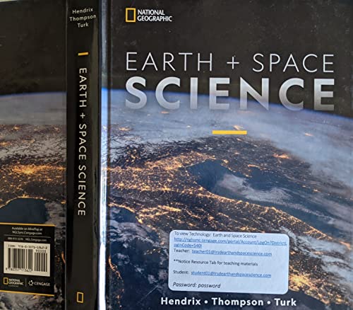 Imagen de archivo de Earth and Space Science, 1st Edition a la venta por BooksRun