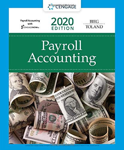 Stock image for Payroll Accounting 2020 (with CengageNOWv2, 1 term Printed Access Card) for sale by SecondSale