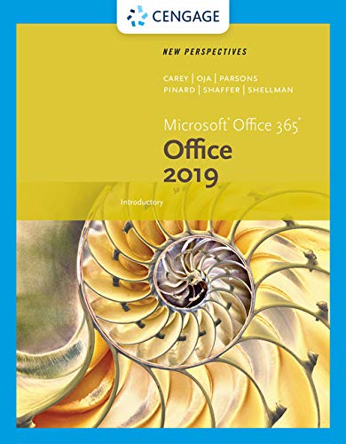 9780357119969: New Perspectives Microsoft Office 365 & Office 2019 Introductory, Loose-leaf Version (MindTap Course List)